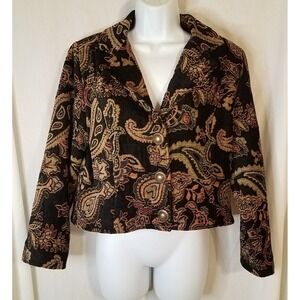 Vintage Painted‎ Pony Jacquard/TAPESTRY USA S/M?